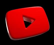 YouTube play button